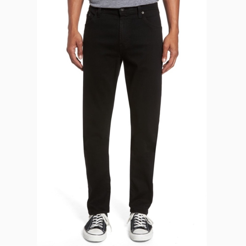 AG Everett Black Slim Straight Size 32x32